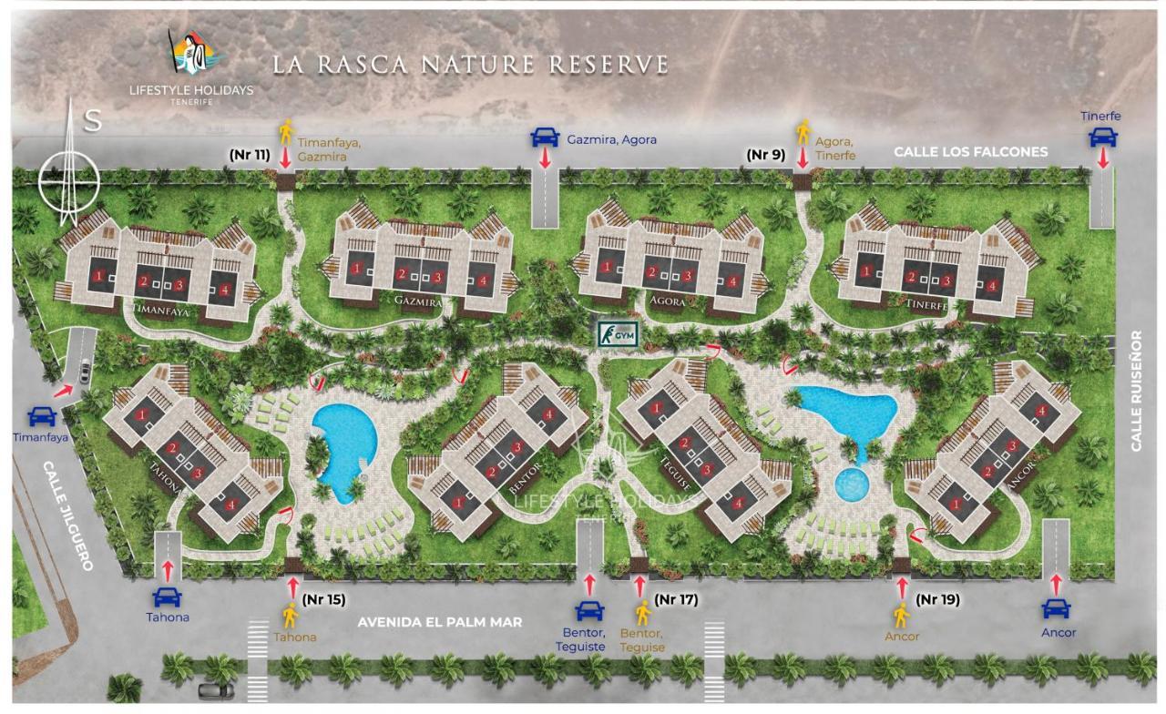 Tinerfe 0 Villa ปาล์ม-มาร์ ภายนอก รูปภาพ